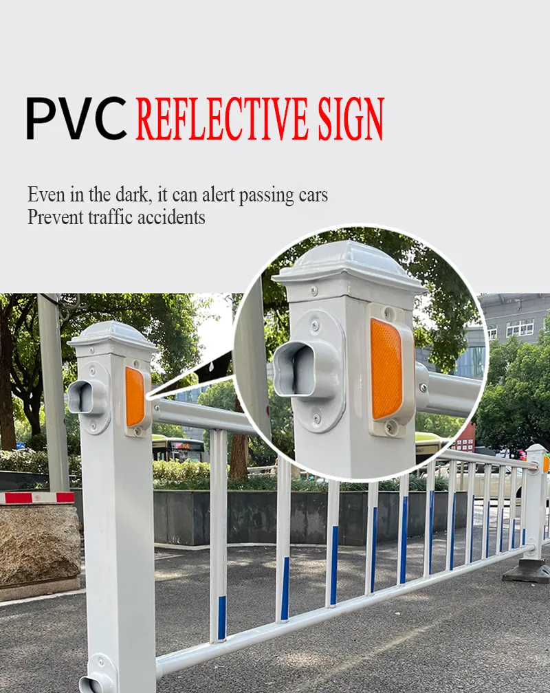 Rào Chắn Giao Thông Đô Thị Mạ Kẽm – Road Fence Bảo Vệ Người Đi Bộ — ảnh 4