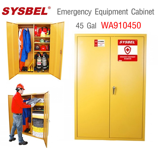 Tủ đựng thiết bị khẩn cấp 45 gallon SYSBEL WA910450
