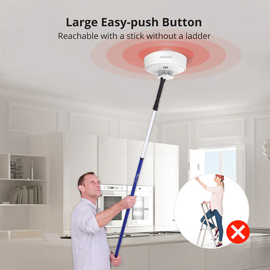 Đầu báo nhiệt kết nối không dây DHI-HY-HT10A-R8