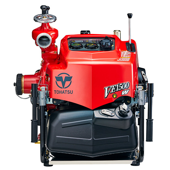 Máy bơm chữa cháy động cơ xăng 44kW Tohatsu VE1500W