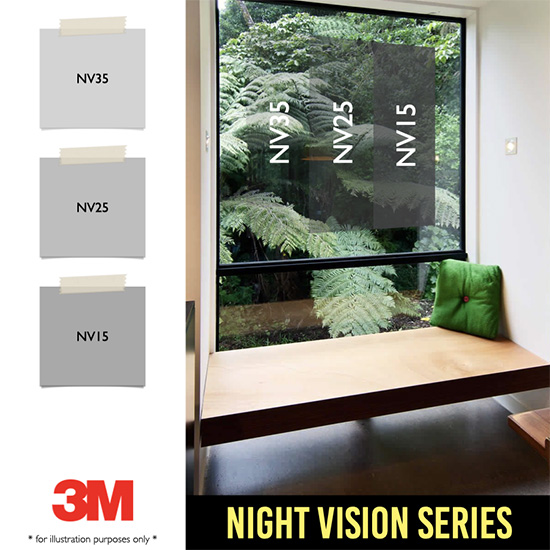 Phim cách nhiệt dán cửa kính nhìn đêm 3M Night Vision