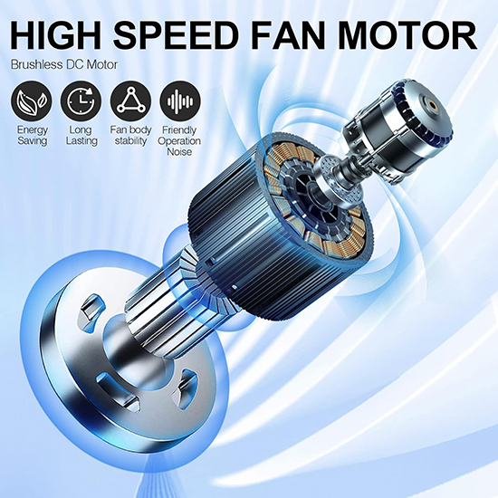 Quạt sạc điện và năng lượng mặt trời 15W HUFA QNL-01