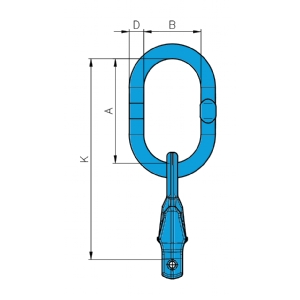 Cụm liên kết chính G100 dành cho dây xích 1 chân YOKE X-A04