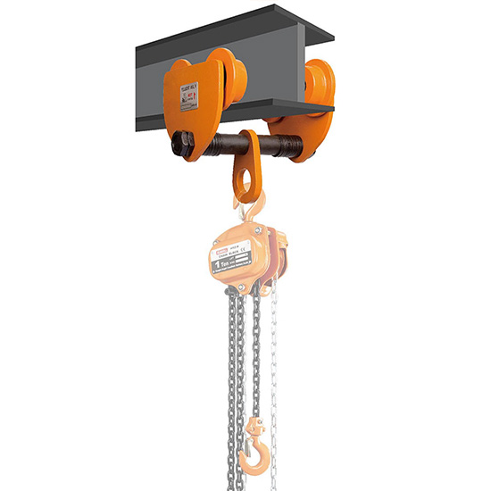 Con chạy đẩy tay 1 tấn di chuyển dầm I SEAGULL GCT610-1