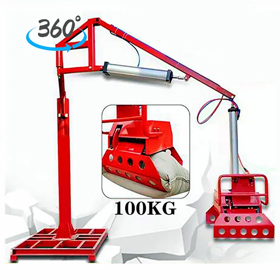Khung cẩu xoay 360° dùng khí nén 100kg KENBO