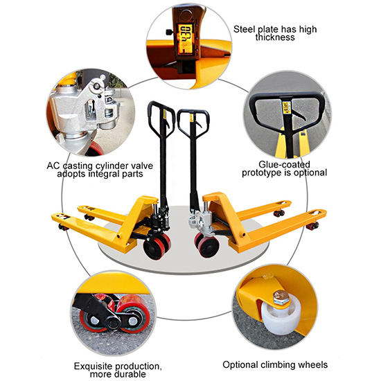 Xe nâng tay cấu hình thấp 3 tấn NOBLELIFT AC30