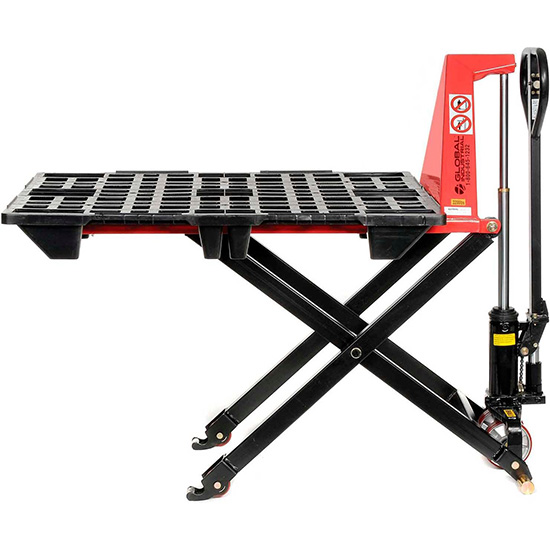 Xe nâng thủy lực có cầu nâng Ziczac 1500kg NOBLELIFT HLT15