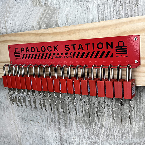 Giá đỡ gắn tường chứa 20 ổ khóa PROLOCKEY PLS04P38SKD