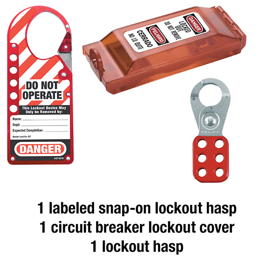 Hộp dụng cụ khóa điện di động MASTER LOCK S1457E410KA