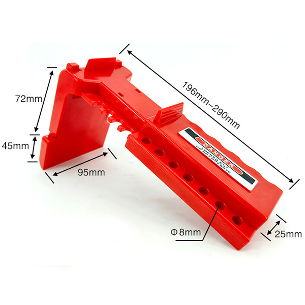 Khóa van bi tay gạt xoay 1/4 cho ống DN50-DN70 PROLOCKEY ABVL04