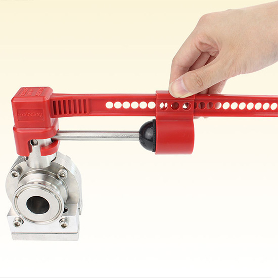 ​​​​​​​Khóa van bướm inox tay kéo có thể điều chỉnh PROLOCKEY BVL51