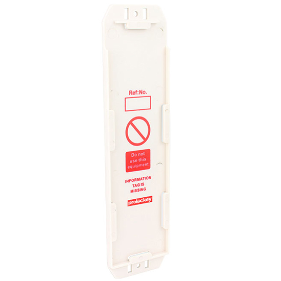 Thẻ an toàn giàn giáo tùy chỉnh nhựa ABS PROLOCKEY SLT02