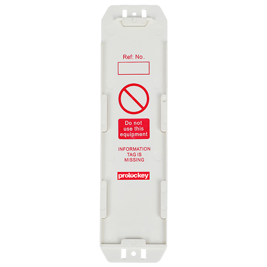 Thẻ an toàn giàn giáo tùy chỉnh nhựa ABS PROLOCKEY SLT02