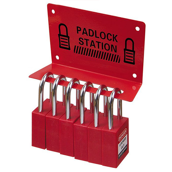 Giá treo 5-6 ổ khóa gắn tường PROLOCKEY PLS01