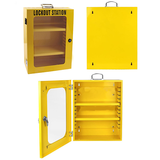 Tủ Quản Lý Khóa LOTO 2 Vách Ngăn Di Động PROLOCKEY LK03-2