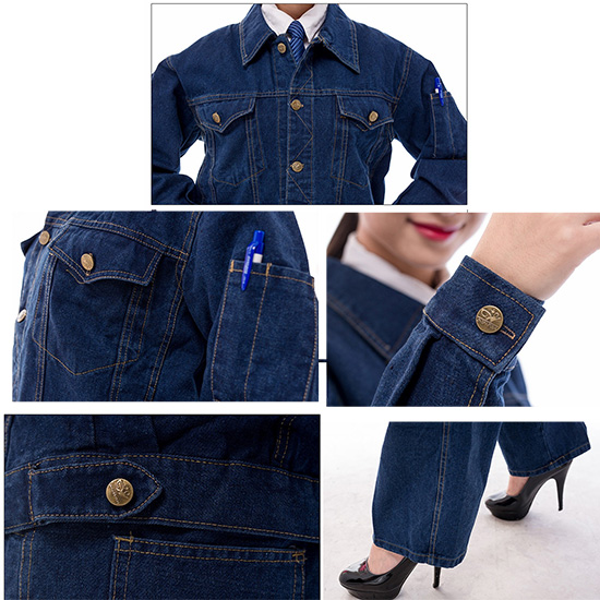 Bộ quần áo Jean cho thợ hàn TATEKSAFE TTK-BJN001