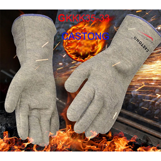Găng tay chống cháy chịu nhiệt 300 độ CASTONG GKKK35-33