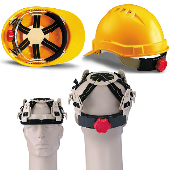 Mũ bảo hộ núm vặn 6 lỗ thông hơi Proguard HG2-WHG3RS
