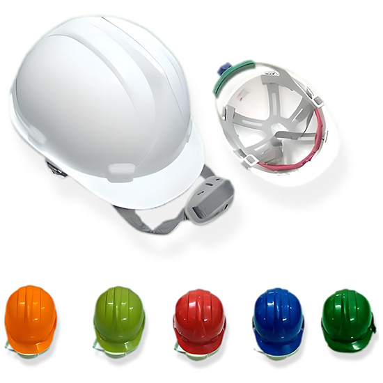 Nón nhựa bảo hộ lao động Bảo Bình N.013 khóa vặn