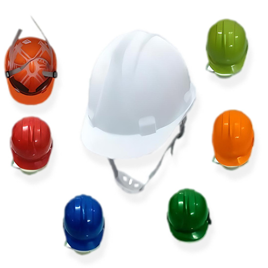 Nón nhựa bảo hộ lao động Bảo Bình N.003 khóa cài