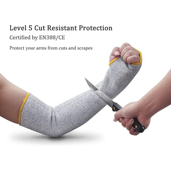 Ống tay chống cắt bằng sợi HPPE CASTONG UPE 13-1045