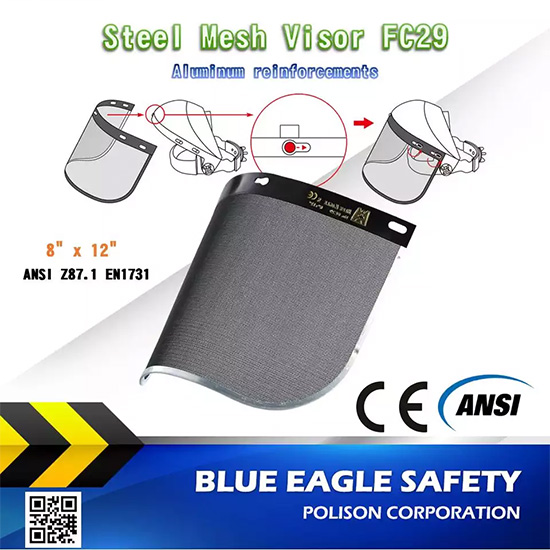 Tấm che mắt lưới kim loại viền nhôm Blue Eagle FC49