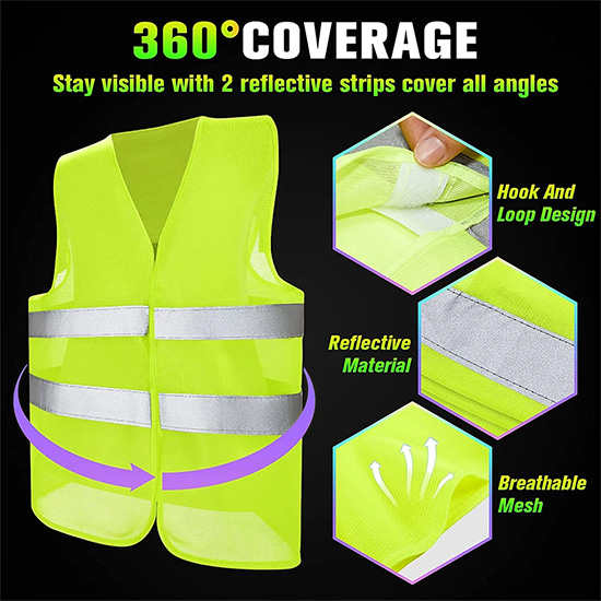 Áo lưới an toàn phản quang TATEKSAFE TTK-AVL002